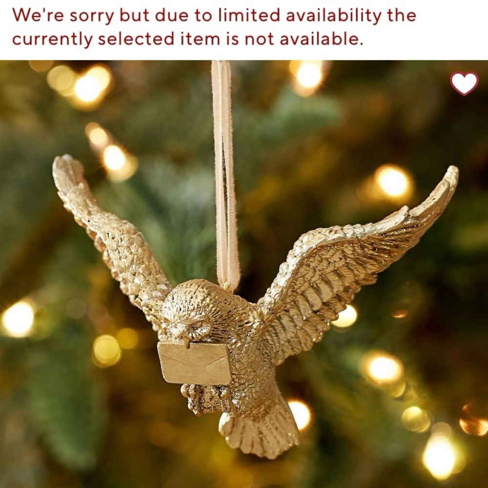 Harry Potter Hedwig Ornament